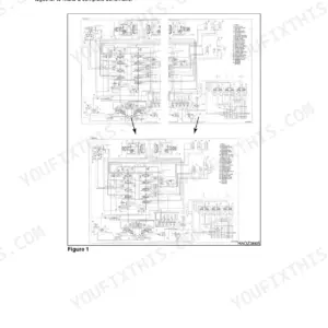Daewoo Solar 420LC-V electrical schematic section opening page describing how the schematics are laid out across facing pages.