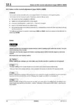 Bomag BF 800 P service manual page on S500 S600 screed basic setting adjustment procedure