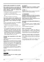 de851814-b-cabin-assembly-and-window-panes-504 Bomag BW 211/212/213 D-40 service manual — cabin assembly and window panes: general safety regulations text page with caution and note boxes