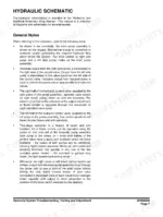 doosan-dx140lc-3-excavator-shop-manual-950106-00388e-hydraulic-313.webp Doosan DX140LC-3 hydraulic schematic general notes describing main pump, control valve, and travel motor operation.
