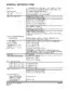 General specifications table with capacities and operating figures for the DX140LCR