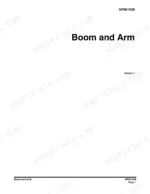 doosan-dx15-dx18-track-excavator-shop-manual-k1043970ae-boom-parts-484.webp Doosan DX15, DX18 shop manual cover page for Boom and Arm section SP001536, Edition 1.