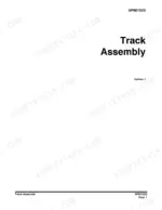 doosan-dx15-dx18-track-excavator-shop-manual-k1043970ae-chassis-parts-105.webp Doosan DX15, DX18 shop manual cover page for Track Assembly, document SP001523, Edition 1.