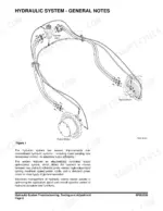 doosan-dx160lc-3-excavator-shop-manual-950106-01172e-hydraulic-314.webp Doosan DX160LC-3 hydraulic system diagram showing center joint and travel motor hose connections.