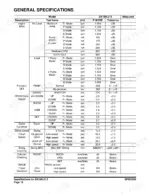 doosan-dx160lc-3-excavator-shop-manual-950106-01172e-specs-90.webp Doosan DX160LC-3 general specifications table for engine RPM, pump pressure, cycle speeds, and cylinder creeping.