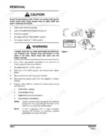 doosan-dx230lc-track-excavator-shop-manual-950106-00049e-procedures-127-1.webp Doosan DX230LC cabin removal procedure steps, safety warnings, and control console diagram.
