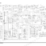 Doosan DX230LC electrical schematic wiring diagram for cabin, engine, and accessory systems.
