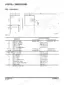 Dimension table showing the 2,540 mm narrow undercarriage width and shoe width