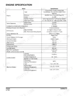 doosan-dx255lc-5-shop-manual-950106-01505e-2-engine-specification-166-1.webp Engine specification page for the Tier 4 Final DL 06P