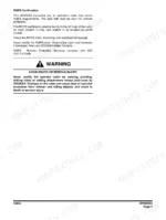doosan-dx300lc-3-excavator-shop-manual-950106-00215e-procedures-149.webp Doosan DX300LC-3 operator cabin ROPS certification and safety warning manual page.