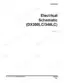 Doosan DX340LC, DX300LC electrical schematic cover page, document SP000039, Edition 1.