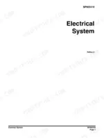 doosan-dx380lc-3-excavator-shop-manual-950106-00228e-wiring-779.webp Doosan DX380LC-3 Electrical System manual cover page, document SP002418, Edition 2.
