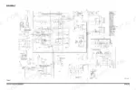 doosan-dx420lc-track-excavator-shop-manual-k1009096ae-hydraulic-703.webp Doosan DX420LC hydraulic schematic diagram showing main control valve, pump, and actuator circuits with component legend.