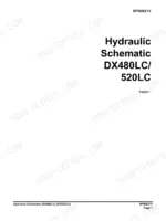 doosan-dx480lc-dx520lc-hydraulic-excavator-shop-manual-k1008703e-hydraulic-717.webp Doosan DX480LC, DX520LC, DX420LC hydraulic schematic cover page SP000212, Edition 1.