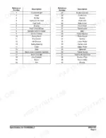 doosan-dx480lc-dx520lc-track-excavator-shop-manual-k1008703be-parts-list-61.webp Doosan DX480LC, DX520LC reference table listing component names for machine parts numbered 1 through 40.