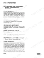 doosan-dx490lc-3-shop-manual-950106-00259e-dtc-information-381-1.webp Engine DTC page for fault code P0016, crankshaft to camshaft position correlation diagnostics