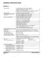 doosan-dx490lc-5-shop-manual-950106-01005e-specifications-94-1.webp Doosan DX490LC-5 general specifications table with shipping weights, digging forces and component weights