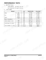 doosan-dx520lc-shop-manual-k1008703ce-performance-tests-80-1.webp Performance test page listing main relief pressure and actuator speed checks