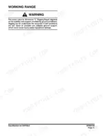 doosan-dx700lc-shop-manual-950106-00013e-dimensions-63-1.webp Dimension table listing tail swing radius, track length and counterweight clearance