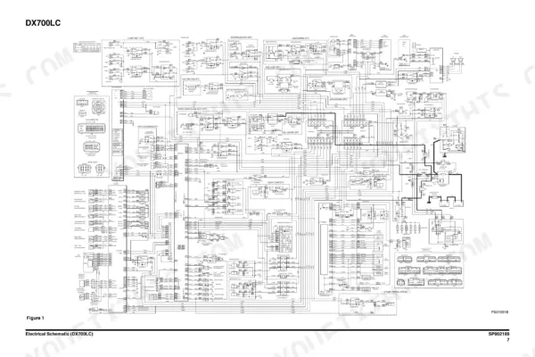 Full electrical schematic with connectors, relays and wire codes