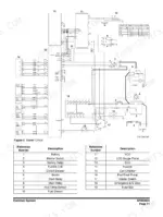 doosan-dx85r-3-excavator-shop-manual-950106-01030e-wiring-825.webp Doosan DX85R-3 starter circuit wiring diagram, including battery, starter relay, VCU, ECU, and starter switch connection table.