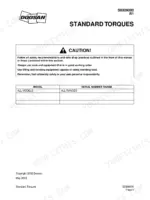 doosan-solar-220lc-6-track-excavator-shop-manual-023-00058e-torque-85.webp Doosan Solar 220LC-6 standard torques manual page with safety caution and model serial number range table.