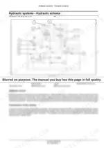 e16facc8-b-hydraulic-426 New Holland Workmaster 25S hydraulic schema diagram showing pump, loader valve, steering cylinder, and HPL valve components.