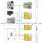 Bomag BF 700 C S500 wiring diagram 251 showing CAN communication bus, LC display, and A34, A48, A80, A121, A122, A123 controller modules.