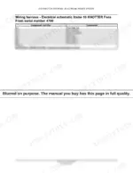 eca47c9a-b-wiring-106 New Holland BB9050, BB9060, BB9070, BB9080 wiring harness table for knotter fan electrical schematic components.