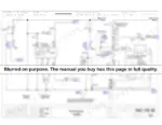 efaa94eb-b-wiring-43 Bomag BMP 851, BW 85 T electrical wiring diagram showing battery, generator, governor, and timing relay supply circuits.