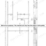 Bomag BW 217 D-2, BW 217 PD-2, BW 217 PDH-2, BW 219 D-2, BW 219 DH-2, BW 219 PD-2, BW 219 PDH-2 electrical circuit diagram for battery supply.
