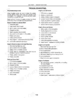 f4b01132-b-troubleshooting-26 New Holland GT18, GT20, GT22 engine systems troubleshooting guide for starting, running, and overheating issues.