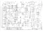 f64729e1-b-wiring-587 Link-belt 460LX electrical wiring diagram showing engine controller, sensors, relays, and cabin harness connections.