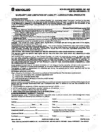f8ed6490-b-safety-4 New Holland 5610S, 6610S, 7610S warranty and limitation of liability document with coverage periods and signature fields.