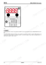 fb014367-b2-controls-314 Bomag BW 216 D-4, BW 216 PD-4 diagram of BEM BOMAG Evib-meter display module and operation panel interface.