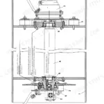 Bomag BW 100 AD-3, BW 120 AD-3, BW 100 AC-3, BW 120 AC-3 repair overview diagram of the roller drum exciter shaft assembly.