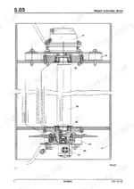 fbc0f11f-b2-exploded-view-92 Bomag BW 100 AD-3, BW 120 AD-3, BW 100 AC-3, BW 120 AC-3 repair overview diagram of the roller drum exciter shaft assembly.
