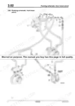fbc0f11f-b2-hydraulic-40 Bomag BW 100 AD-3, BW 120 AD-3, BW 100 AC-3, BW 120 AC-3 hydraulic flushing schematic for the front travel circuit.