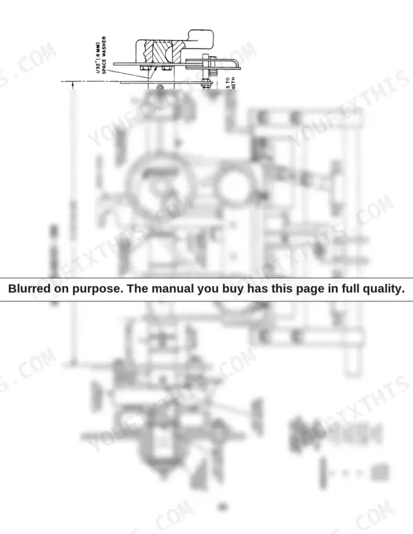 ff52f812-b-specs-29 New Holland 311, 316, 320, 326, 420, 425, 426, 430, 505, 565, 570, 575, 1425, 1426 clutch disc assembly diagram with spacer and washer adjustment specs
