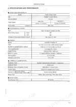 fiat-kobelco-e9sr-evolution-hydraulic-excavator-repair-manual-604-13-247-00-specs-21.webp Fiat Kobelco E9SR EVOLUTION technical specifications table for engine, hydraulic components, speed, and gradeability.