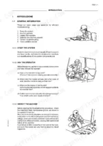 fiat-kobelco-ex95w-wheel-excavator-repair-manual-troubleshooting-809.webp Fiat Kobelco EX95W troubleshooting introduction page detailing six basic steps for machine inspection and operator interview.