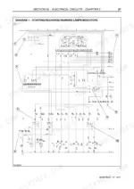 fiat-kobelco-t13-t14-t17-telehandler-service-manual-604-02-395-01-wiring-451.webp Fiat Kobelco T13, T14, T17 electrical wiring diagram for starting, recharge, and warning lamps/indicators system.