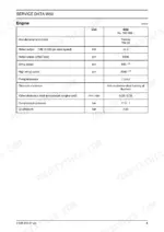 fiat-kobelco-w50-w60-w70-wheel-loader-technical-manual-604-06-995-02-specs-67.webp Fiat Kobelco W50, W60, W70 service data table for Perkins 704.30 engine specifications including output, speed, and pressures.