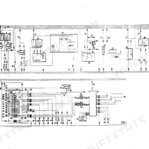 FiatAllis FX210, FX210LC Repair Manual — Wiring Diagram