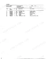 fiatallis-fx250-crawler-excavator-manual-set-parts-catalogue-261.webp FiatAllis FX250 engine flywheel parts list table showing item numbers, part numbers, and component descriptions.