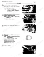 fiatallis-fx250-crawler-excavator-manual-set-service-equipment-eds-1110.webp FiatAllis FX250 cylinder assembly steps, showing rod, piston, shim, and nut installation with torque specifications.