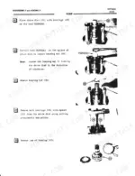 fiatallis-fx310-crawler-excavator-manual-set-service-superstructure-686.webp FiatAllis FX310 pump disassembly procedure steps 19-23 showing bearing nut removal and bearing extraction with specialized tools.