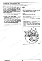 fiatallis-fx480-fx480lc-crawler-excavator-manual-set-service-hydraulic-system-804.webp FiatAllis FX480, FX480LC hydraulic pump proportional demand pressure adjustment procedure and pump setscrew diagram.