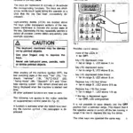 FiatAllis FX600, FX600LC control panel operating instructions, membrane keyboard layout, and fan function control states diagram.