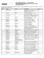 ford-2610-tractor-parts-manual-front-axle-steering-400.webp Ford 2610 parts catalogue figure 03H03, front wheel drive shafts for the NH-E build, exploded with its part table